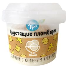 Мороженое Пломбир "Сырный с соленым крекером"